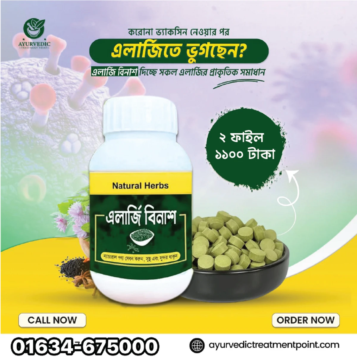 Allergy binash 2 pc